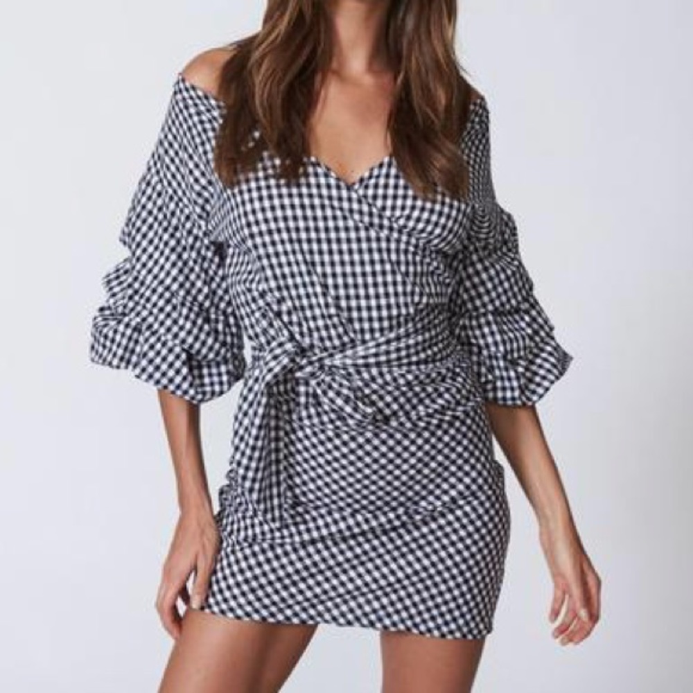 Lioness Gingham Dress
